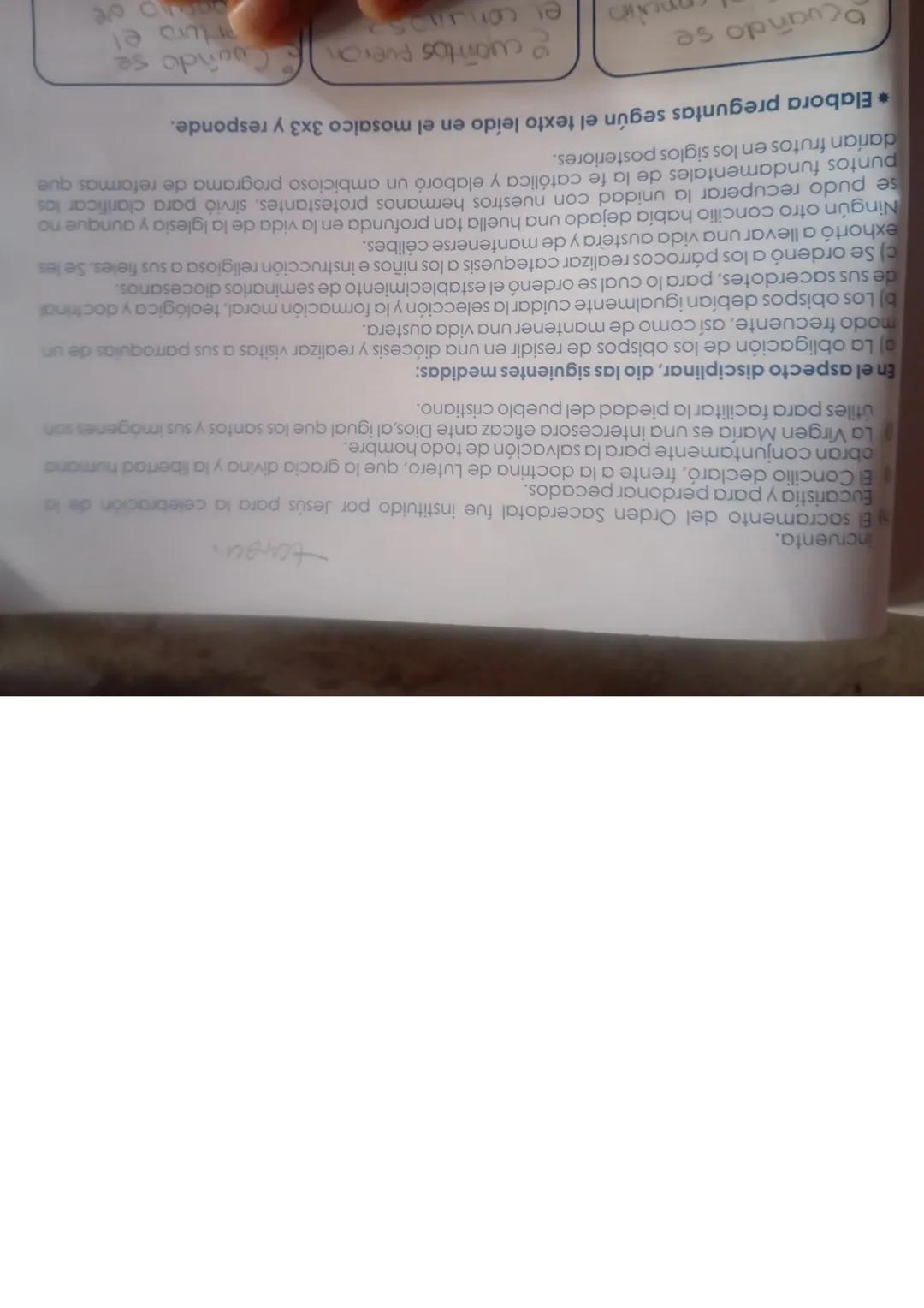 # ¿Como
Se llama Concilios donde solucionan problemas
cuando actuan.
## La Iglesia enseña ...
### El Concilio de Trento
Fue un cancillo ge