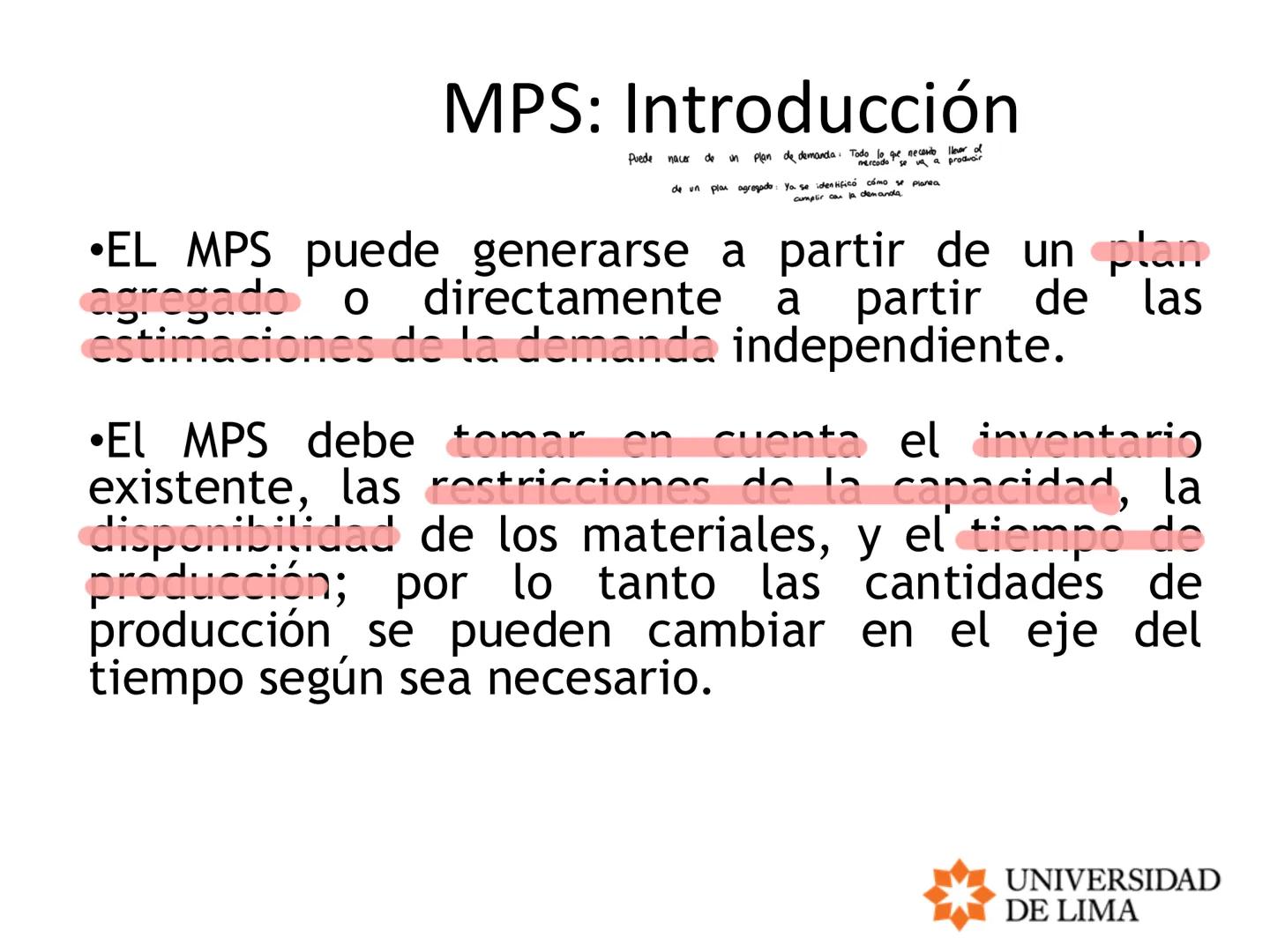 PLANEAMIENTO Y CONTROL
DE OPERACIONES / OPERATIONS
PLANNING AND CONTROL
PLANEACION MAESTRA
Planeació micro $\rightarrow$ máquinas, equipo