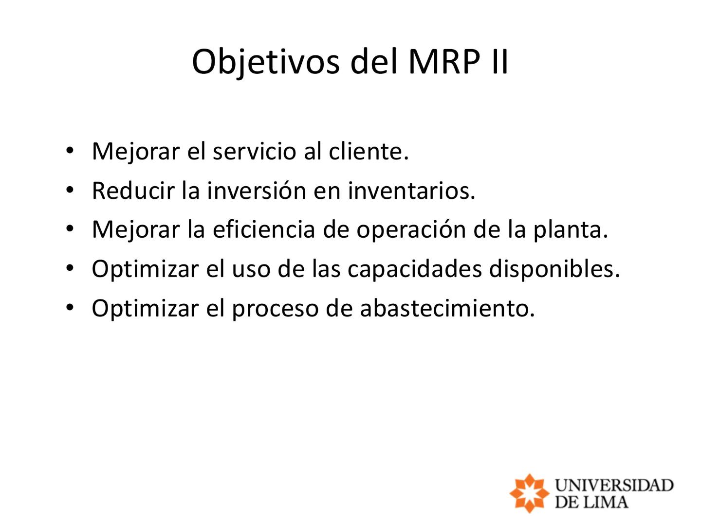 PLANEAMIENTO Y CONTROL DE OPERACIONES
OPERATIONS PLANNING AND CONTROL
MRP, ERP y LEAD TIME # Planeación de requerimientos de materiales
##