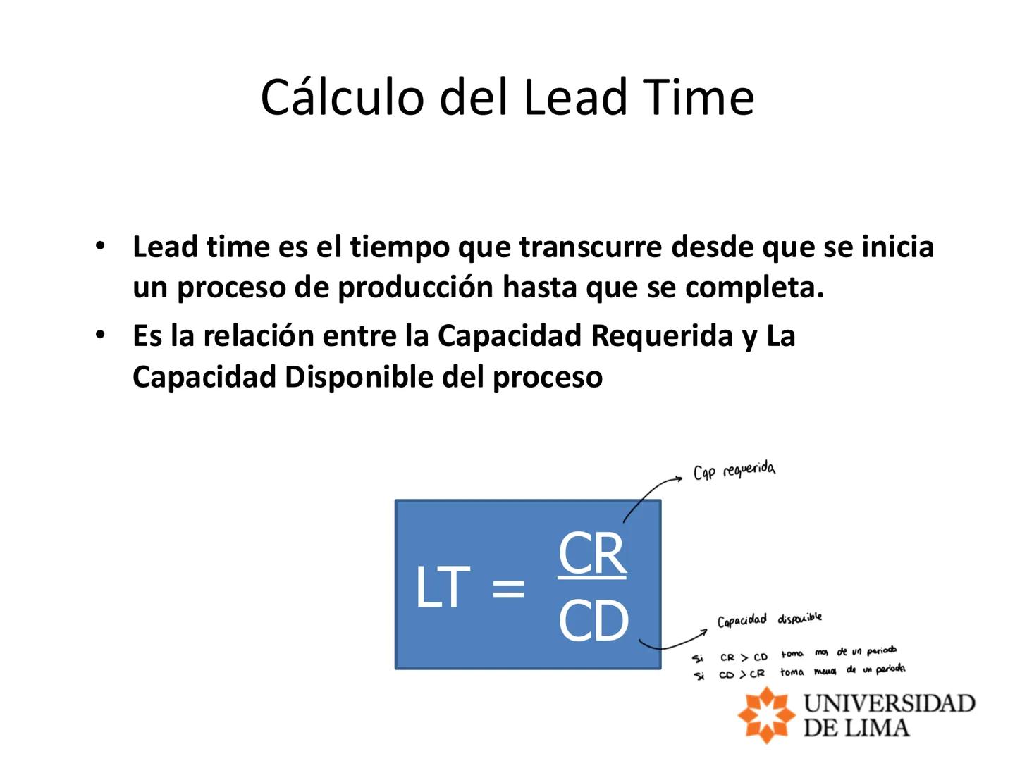 PLANEAMIENTO Y CONTROL DE OPERACIONES
OPERATIONS PLANNING AND CONTROL
MRP, ERP y LEAD TIME # Planeación de requerimientos de materiales
##
