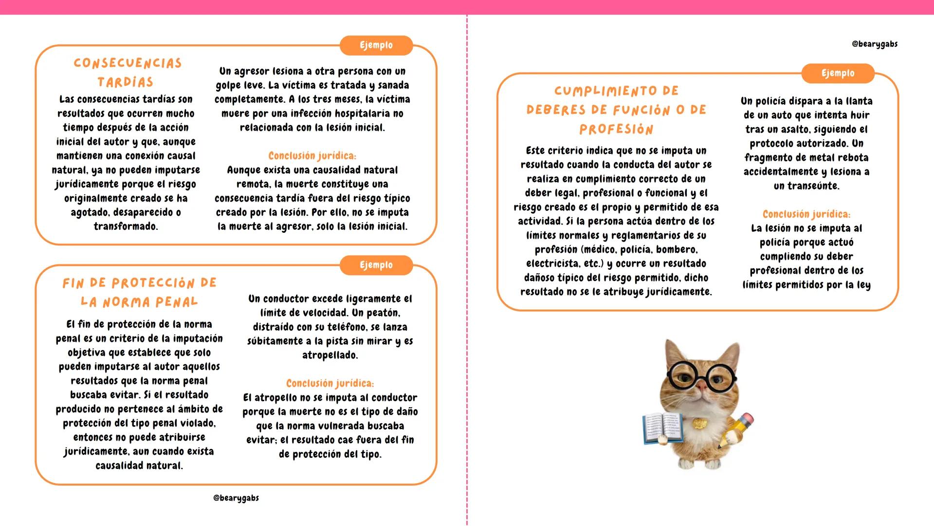 Teorías del Nexo Causal
@bearygabs
Estos son sus criterios fundamentales:
TEORIA DE LA EQUIVALENCIA DE CONDICIONES
"teoría de la conditio s