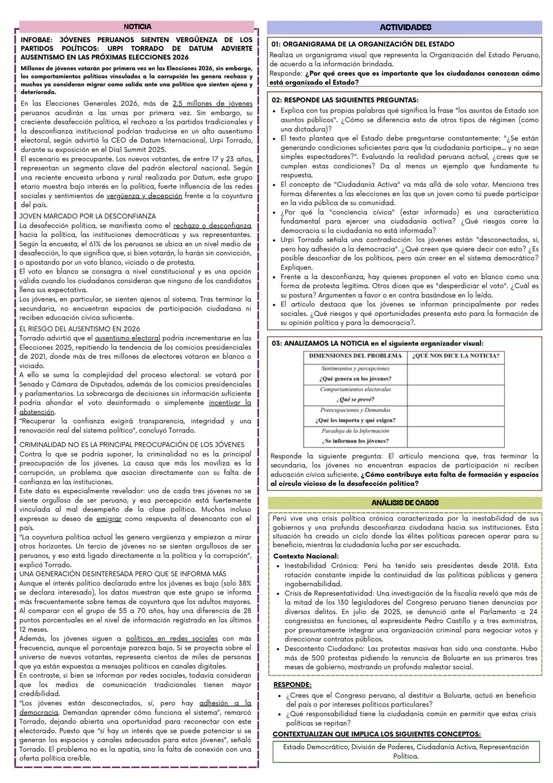2025
"PROMOVEMOS UNA CULTURA EMPRENDEDORA DESDE LA ESCUELA CON SENTIDO ÉTICO"
ÁREA: DPCC
Alumno:
Profesor(a):
Grado: CUARTO
Fecha //
Sección