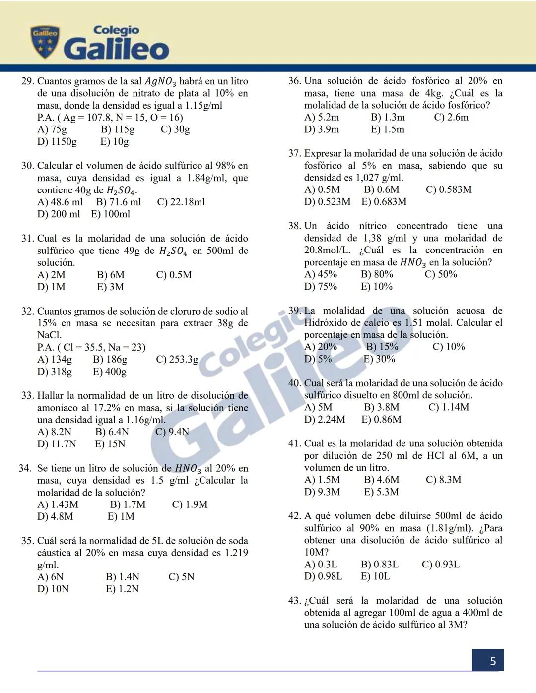 # Colegio
## Galileo
### Educación sin Limites!!
## QUÍMICA
# SOLUCIONES
PROF: Jeffry Turpo C.
GRADO: 4°B /HELICOIDE
BIMESTRE
GUIA N