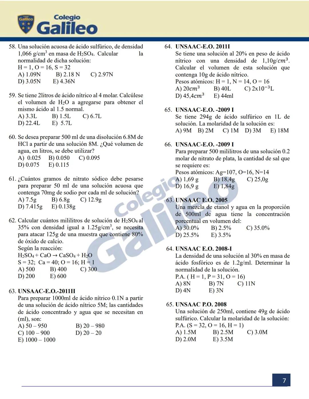 # Colegio
## Galileo
### Educación sin Limites!!
## QUÍMICA
# SOLUCIONES
PROF: Jeffry Turpo C.
GRADO: 4°B /HELICOIDE
BIMESTRE
GUIA N