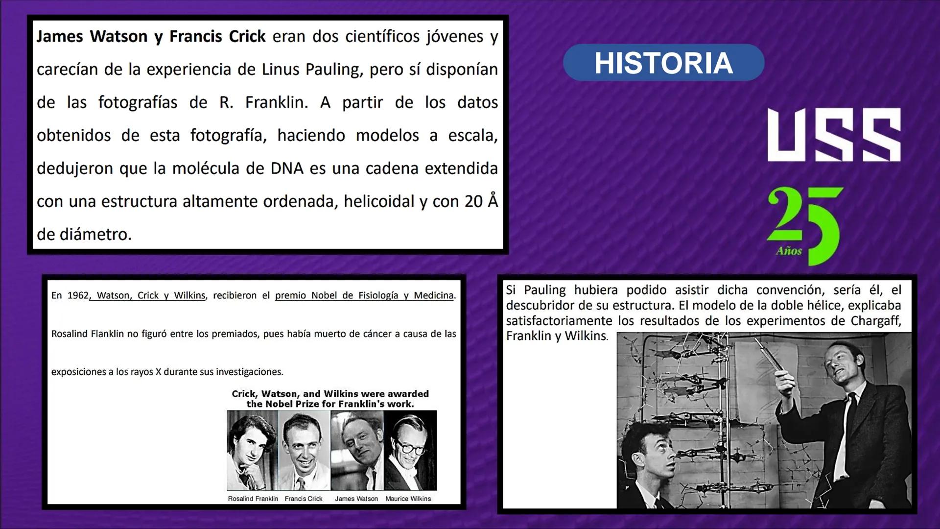 Transforma tu
MUNDO
SEMANA N° 10: GENES Y GENOMA
BIOLOGIA CELULAR Y MOLECULAR – PRÁCTICA
-
Docente: Mg Omar Dávila Campos
USS
25
Años # T