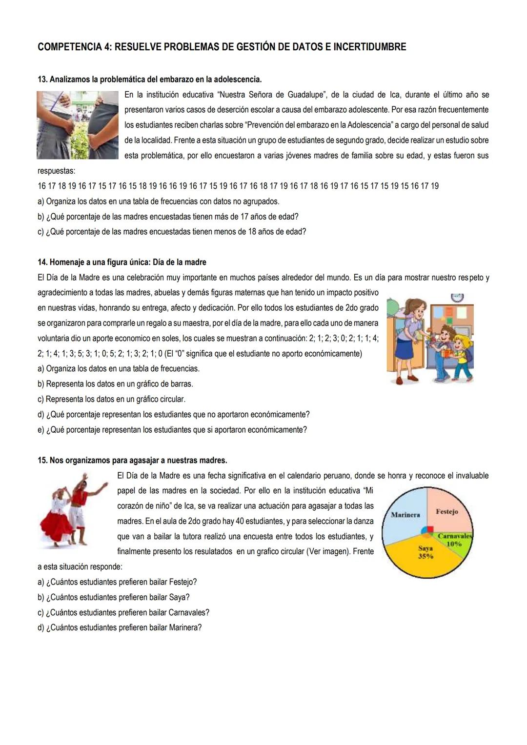 # TEMARIO 2025 - ÁREA DE MATEMÁTICA (2° SECUNDARIA)
COMPETENCIA 1: RESUELVE PROBLEMAS DE CANTIDAD
1. Jugamos armoniosamente con los Número