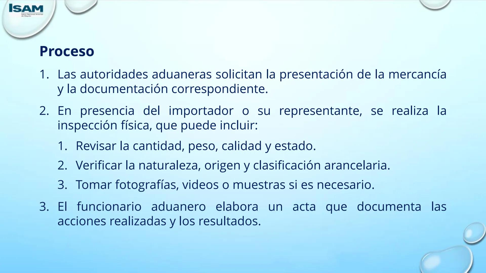 ISAM
Sabio Nacional Antúnez
de Mayolo
# ADMINISTRACIÓN DE
# NEGOCIOS INTERNACIONALES
# PROCESO DE DESPACHO ADUANERO
## II Parcial
M. A