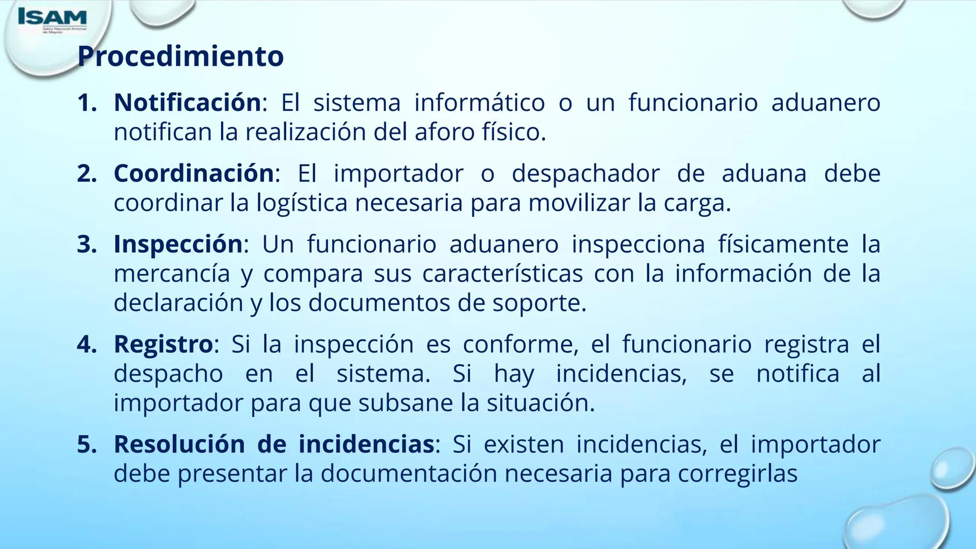 ISAM
Sabio Nacional Antúnez
de Mayolo
# ADMINISTRACIÓN DE
# NEGOCIOS INTERNACIONALES
# PROCESO DE DESPACHO ADUANERO
## II Parcial
M. A