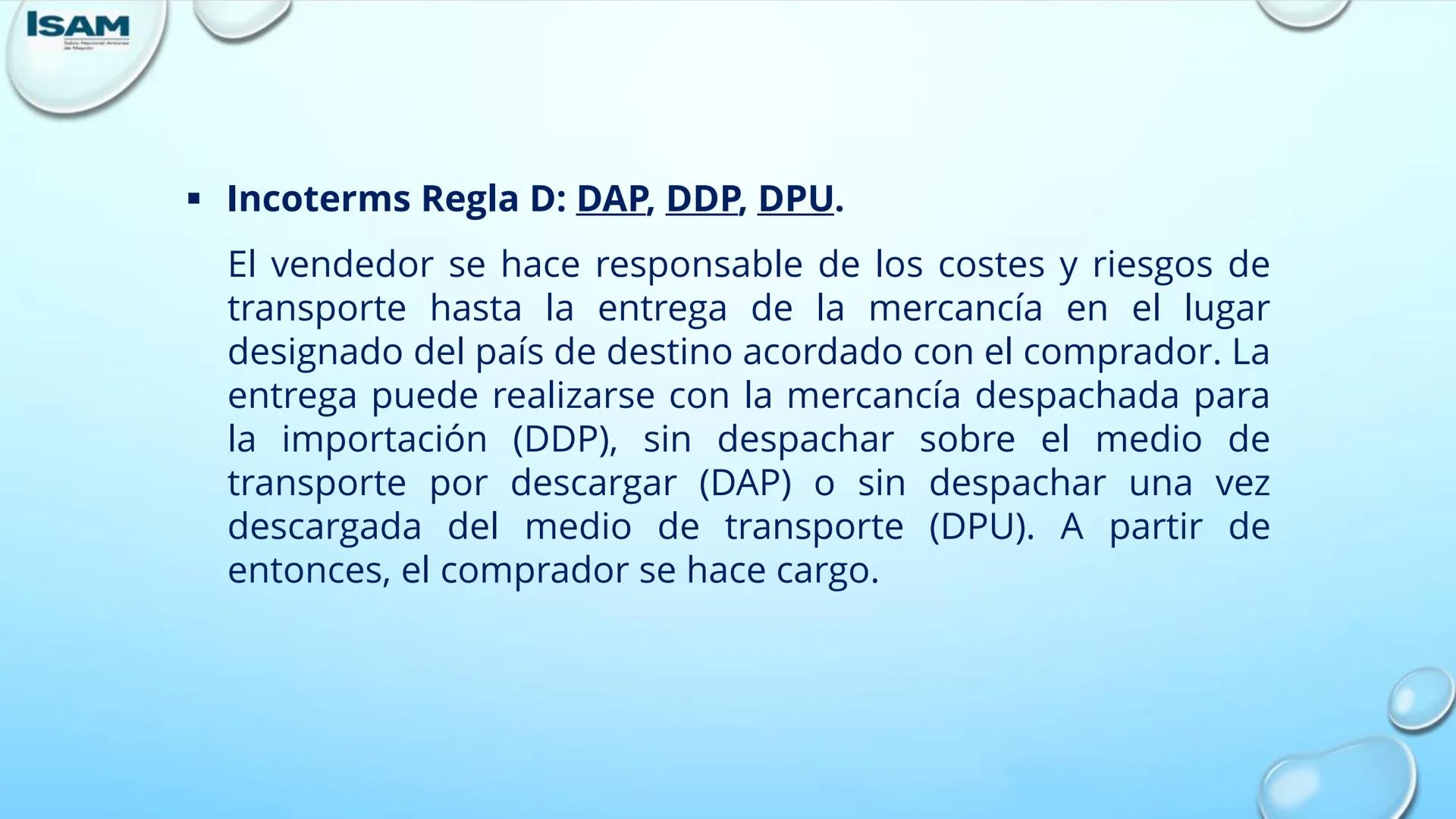 ISAM
Sabio Nacional Antúnez
de Mayolo
# ADMINISTRACIÓN DE
# NEGOCIOS INTERNACIONALES
# PROCESO DE DESPACHO ADUANERO
## II Parcial
M. A