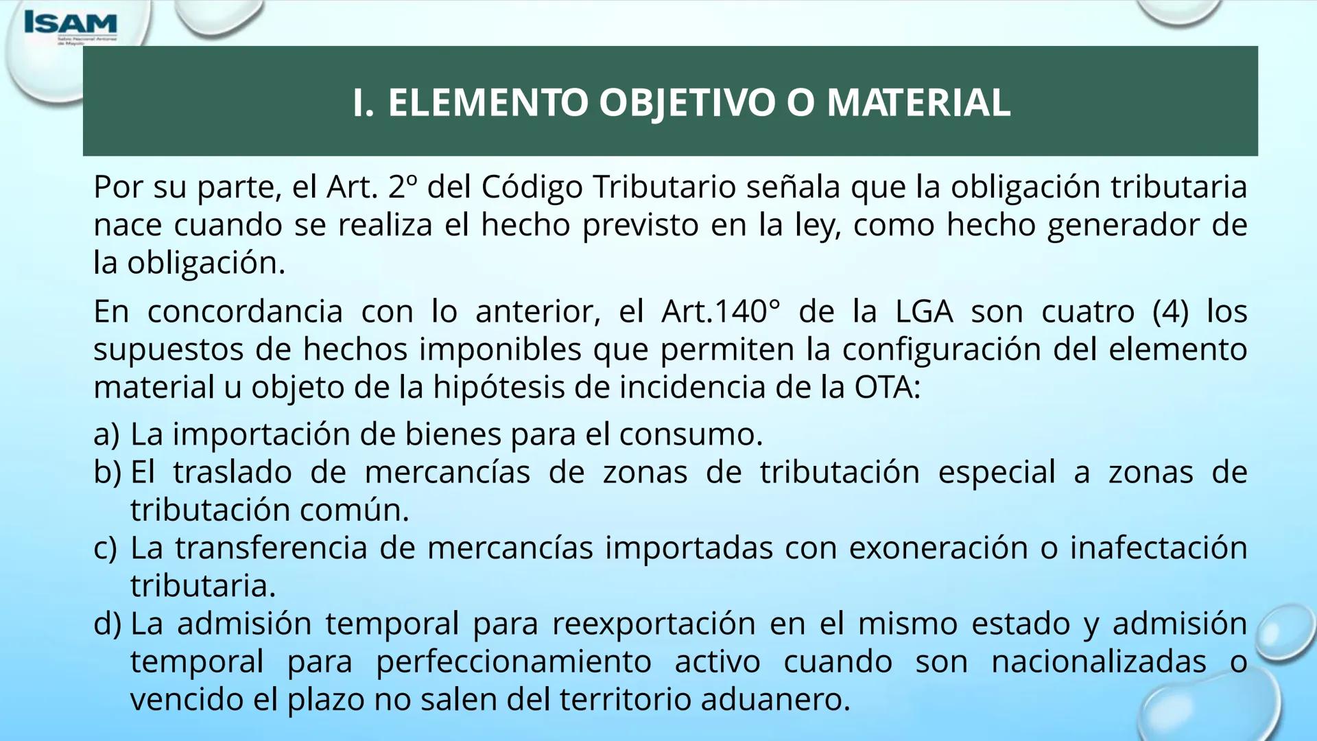 ISAM
Sabio Nacional Antúnez
de Mayolo
# ADMINISTRACIÓN DE
# NEGOCIOS INTERNACIONALES
# PROCESO DE DESPACHO ADUANERO
## II Parcial
M. A