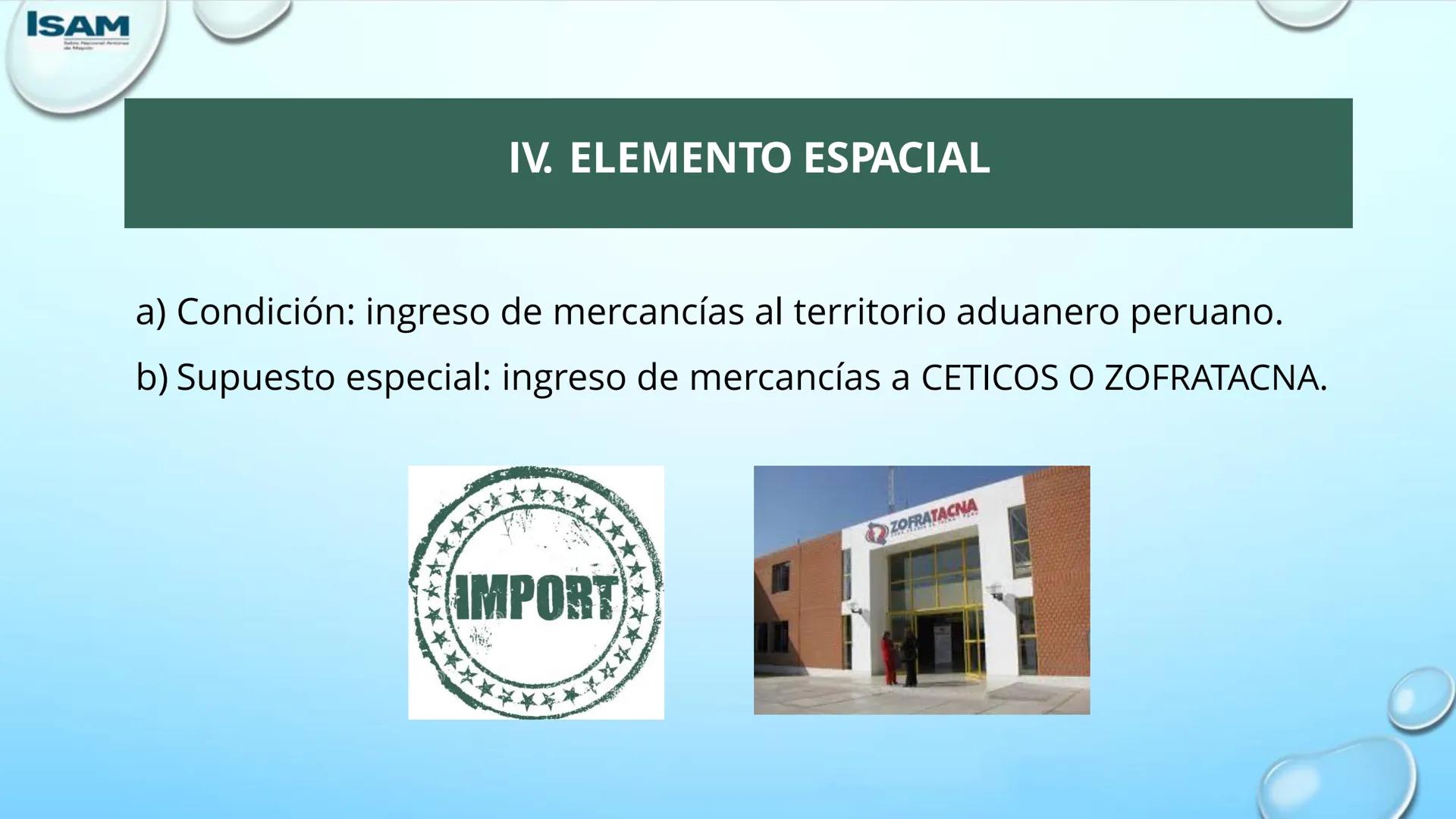 ISAM
Sabio Nacional Antúnez
de Mayolo
# ADMINISTRACIÓN DE
# NEGOCIOS INTERNACIONALES
# PROCESO DE DESPACHO ADUANERO
## II Parcial
M. A