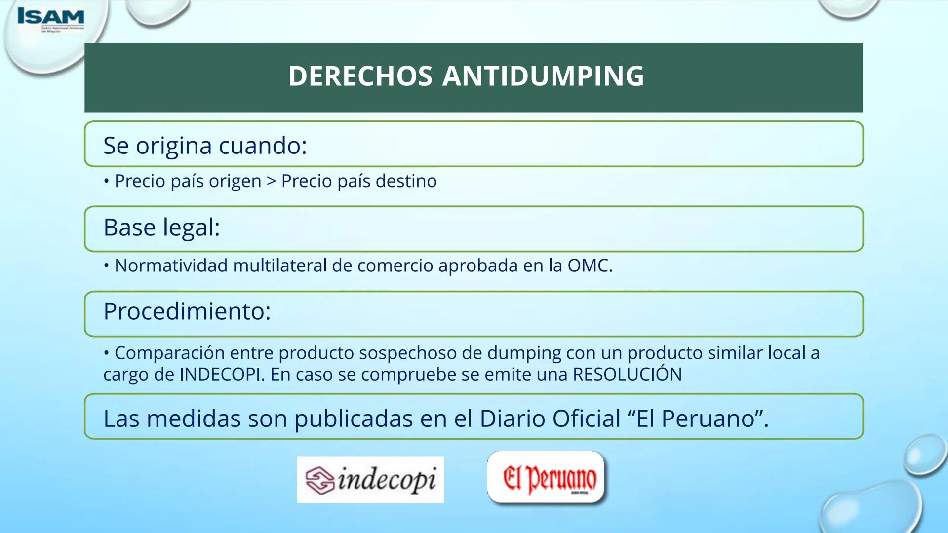 ISAM
Sabio Nacional Antúnez
de Mayolo
# ADMINISTRACIÓN DE
# NEGOCIOS INTERNACIONALES
# PROCESO DE DESPACHO ADUANERO
## II Parcial
M. A