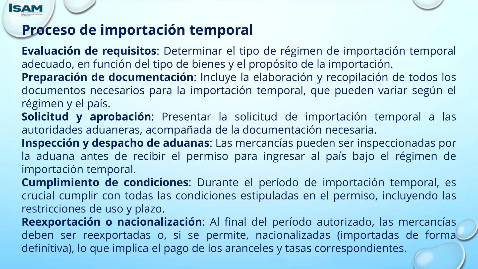 ISAM
Sabio Nacional Antúnez
de Mayolo
# ADMINISTRACIÓN DE
# NEGOCIOS INTERNACIONALES
# PROCESO DE DESPACHO ADUANERO
## II Parcial
M. A