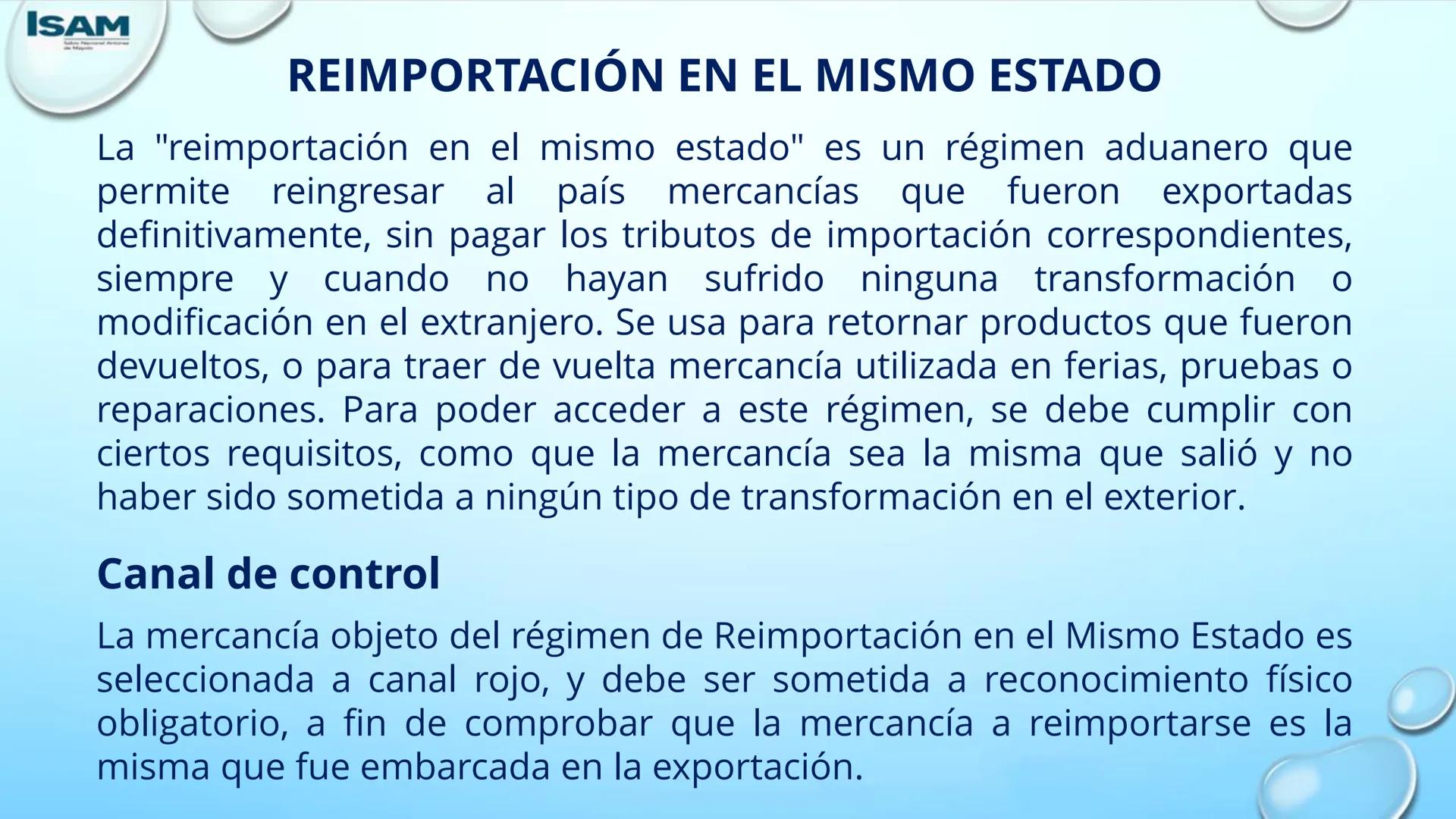 ISAM
Sabio Nacional Antúnez
de Mayolo
# ADMINISTRACIÓN DE
# NEGOCIOS INTERNACIONALES
# PROCESO DE DESPACHO ADUANERO
## II Parcial
M. A