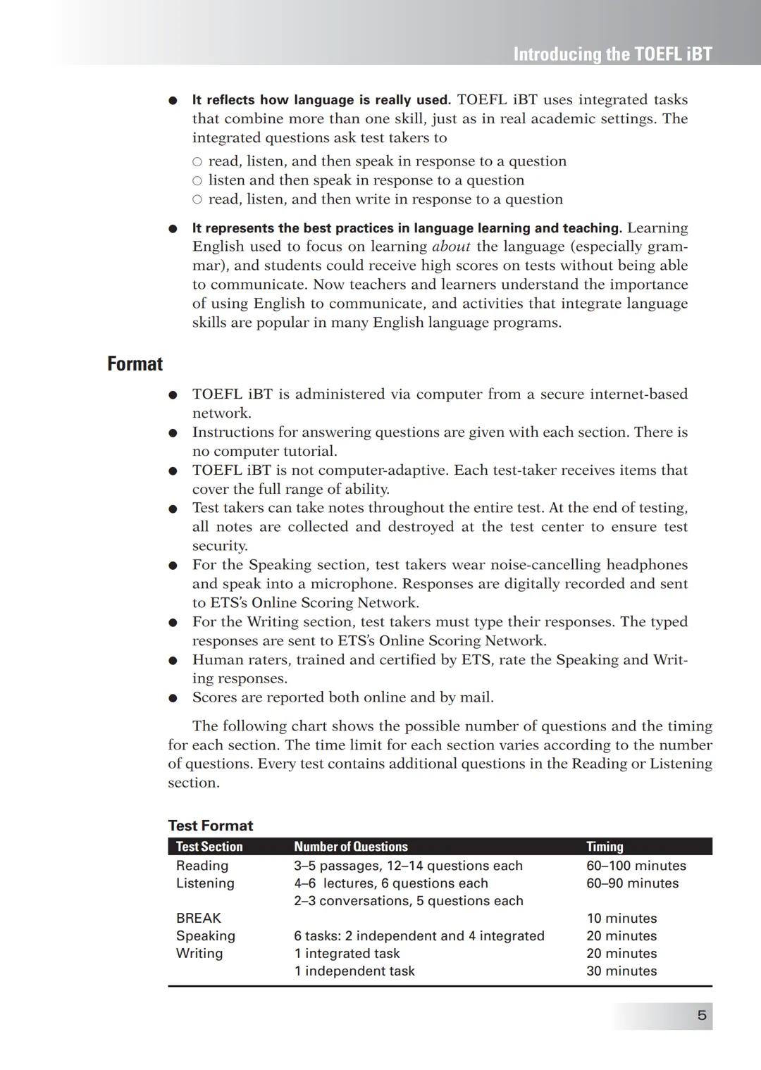 ETS The People Who Make the Test!
The Official Guide to the
TOEFL
Test Enition
Third
• Find out all about the TOEFL Internet-based Test