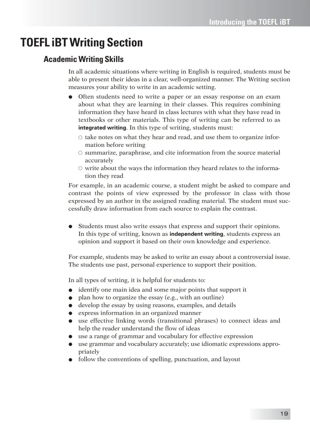 ETS The People Who Make the Test!
The Official Guide to the
TOEFL
Test Enition
Third
• Find out all about the TOEFL Internet-based Test