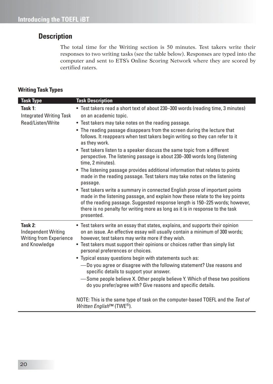 ETS The People Who Make the Test!
The Official Guide to the
TOEFL
Test Enition
Third
• Find out all about the TOEFL Internet-based Test
