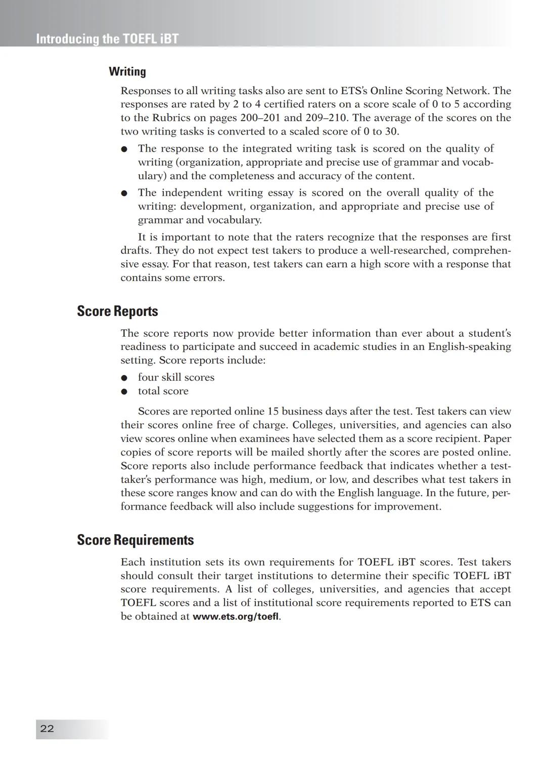 ETS The People Who Make the Test!
The Official Guide to the
TOEFL
Test Enition
Third
• Find out all about the TOEFL Internet-based Test