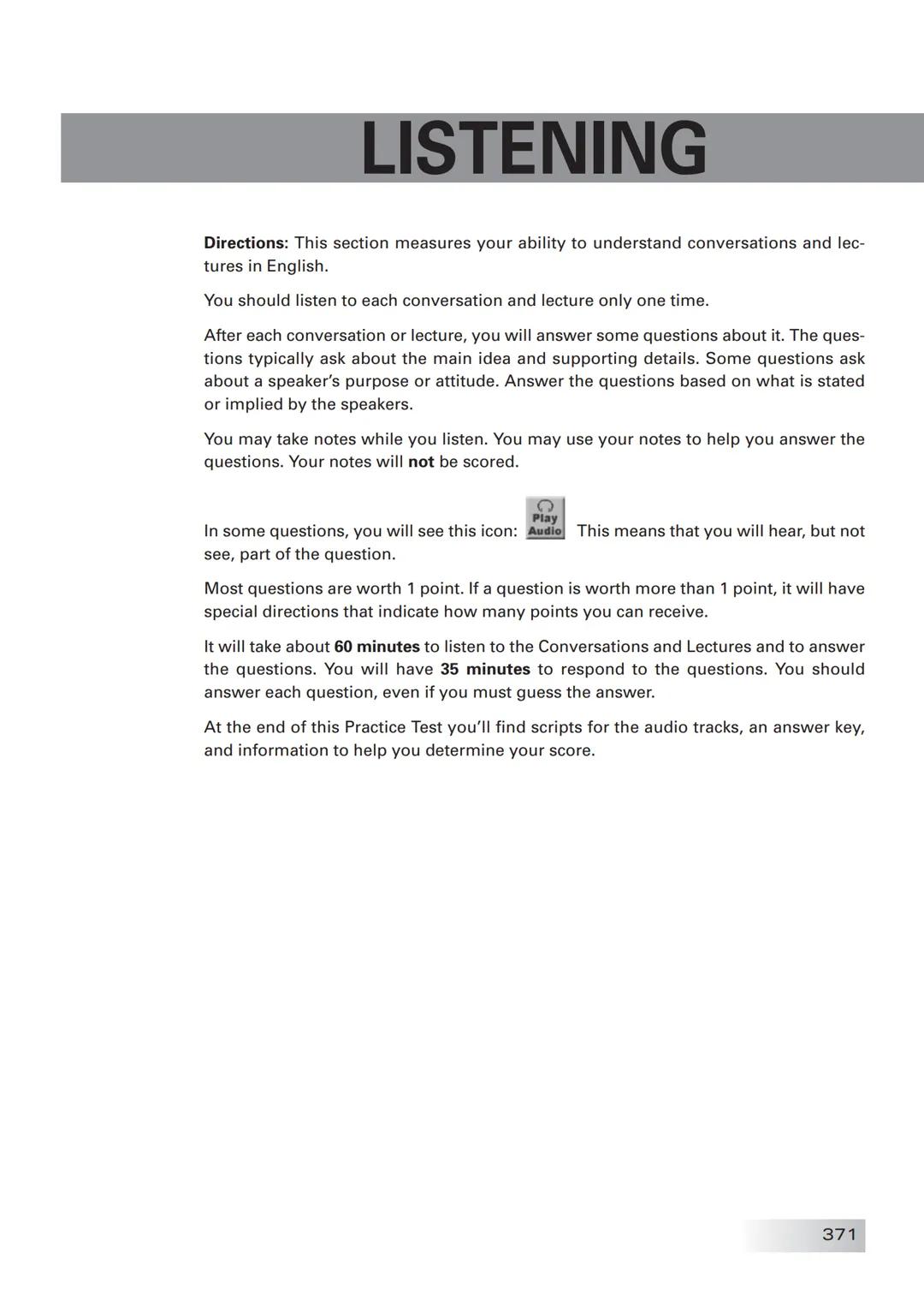 ETS The People Who Make the Test!
The Official Guide to the
TOEFL
Test Enition
Third
• Find out all about the TOEFL Internet-based Test