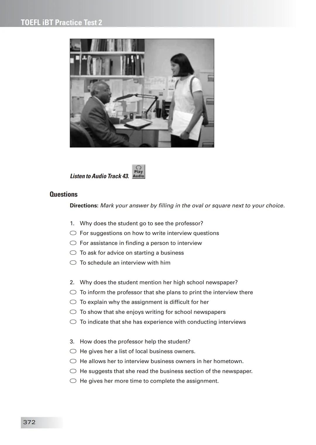 ETS The People Who Make the Test!
The Official Guide to the
TOEFL
Test Enition
Third
• Find out all about the TOEFL Internet-based Test