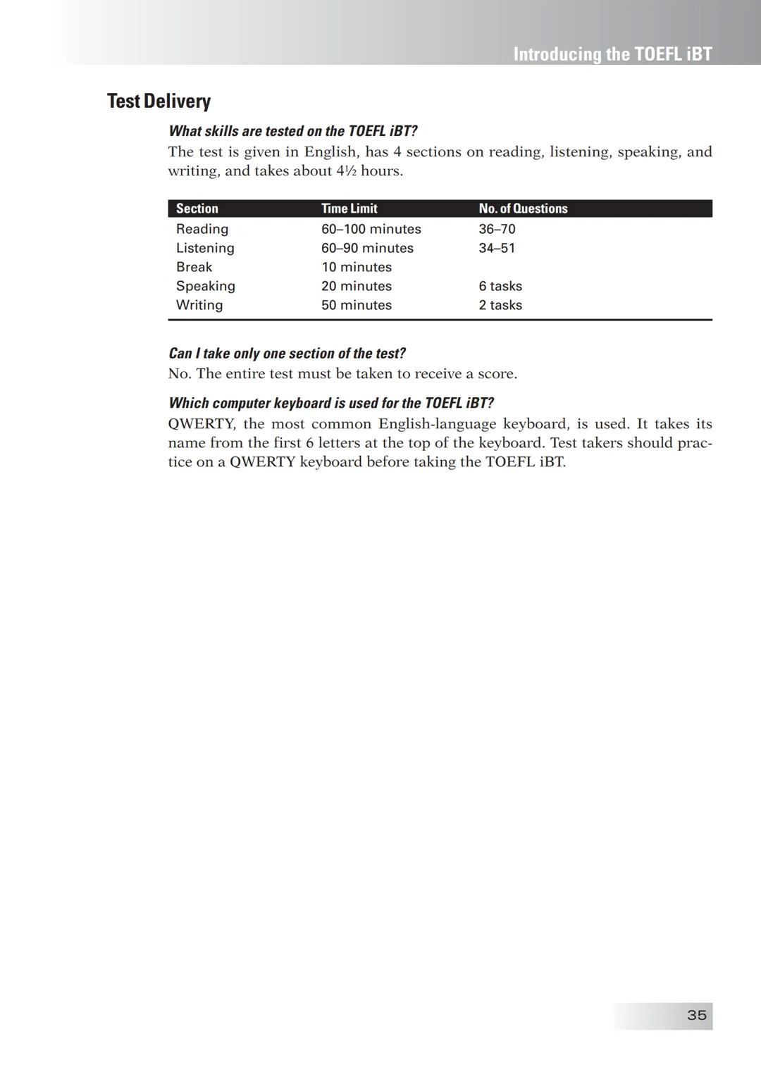 ETS The People Who Make the Test!
The Official Guide to the
TOEFL
Test Enition
Third
• Find out all about the TOEFL Internet-based Test