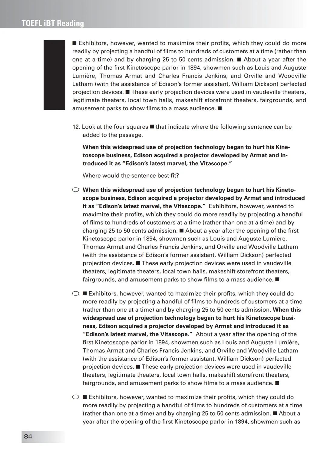 ETS The People Who Make the Test!
The Official Guide to the
TOEFL
Test Enition
Third
• Find out all about the TOEFL Internet-based Test