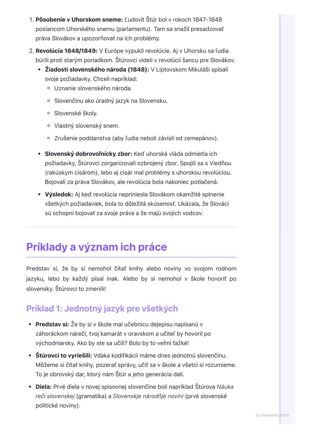 # Ľudovít Štúr a jeho generácia
Úvod do témy
Ahojte! Dnes si ideme zopakovať veľmi dôležitú tému z dejepisu - Ľudovít Štúr
a jeho generáci