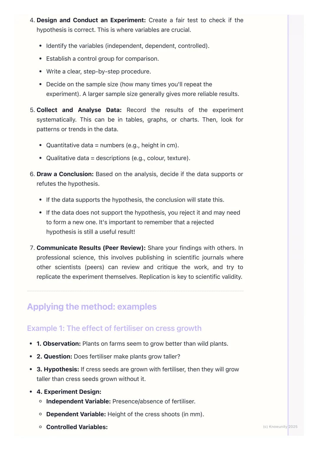 # The Scientific Method
Introduction to the scientific method
The scientific method is the process that scientists use to investigate the