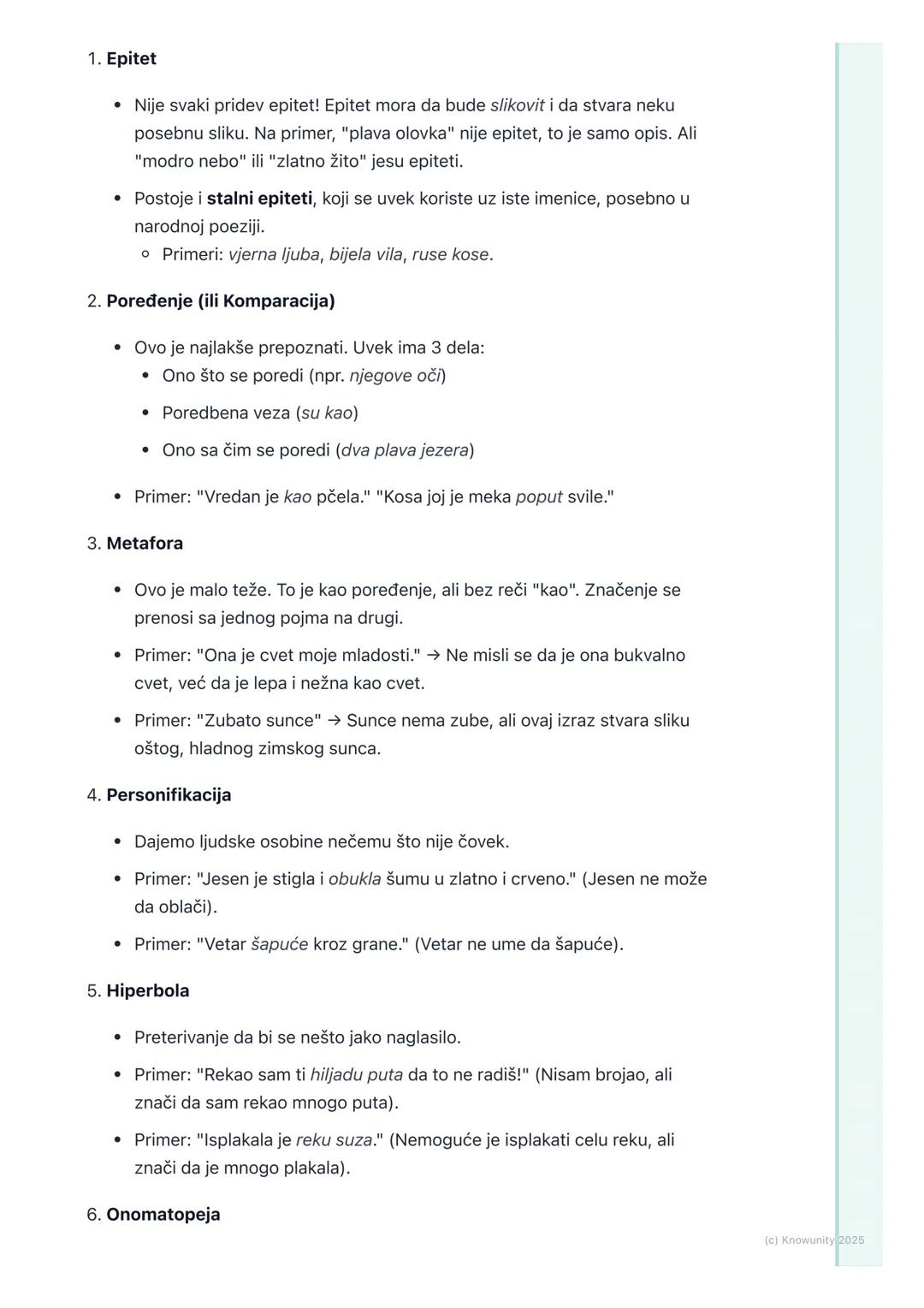 # Stilske figure
Uvod u stilske figure
Stilske figure su posebni načini izražavanja koje pisci koriste da bi njihov jezik
bio slikovitiji,