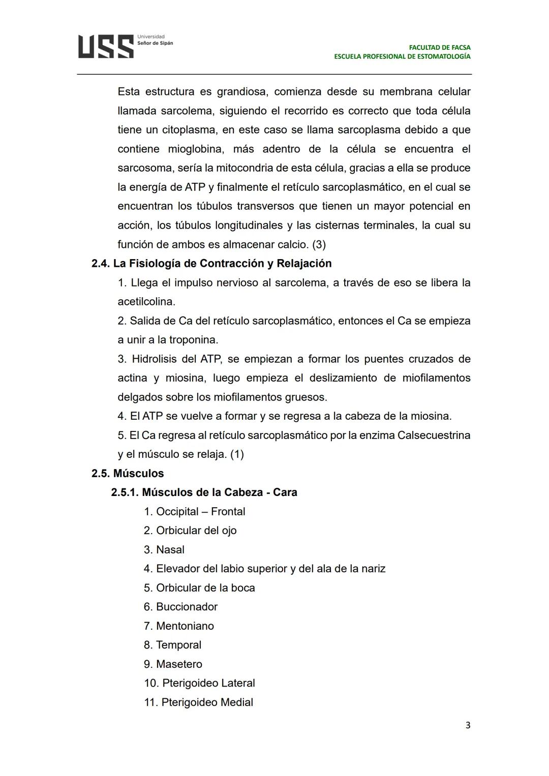 USS
Universidad
FACULTAD DE FACSA
ESCUELA PROFESIONAL DE ESTOMATOLOGÍA
USS 25
Años
FACULTAD DE FACSA
ESCUELA PROFESIONAL DE ESTOMATOLOGÍA