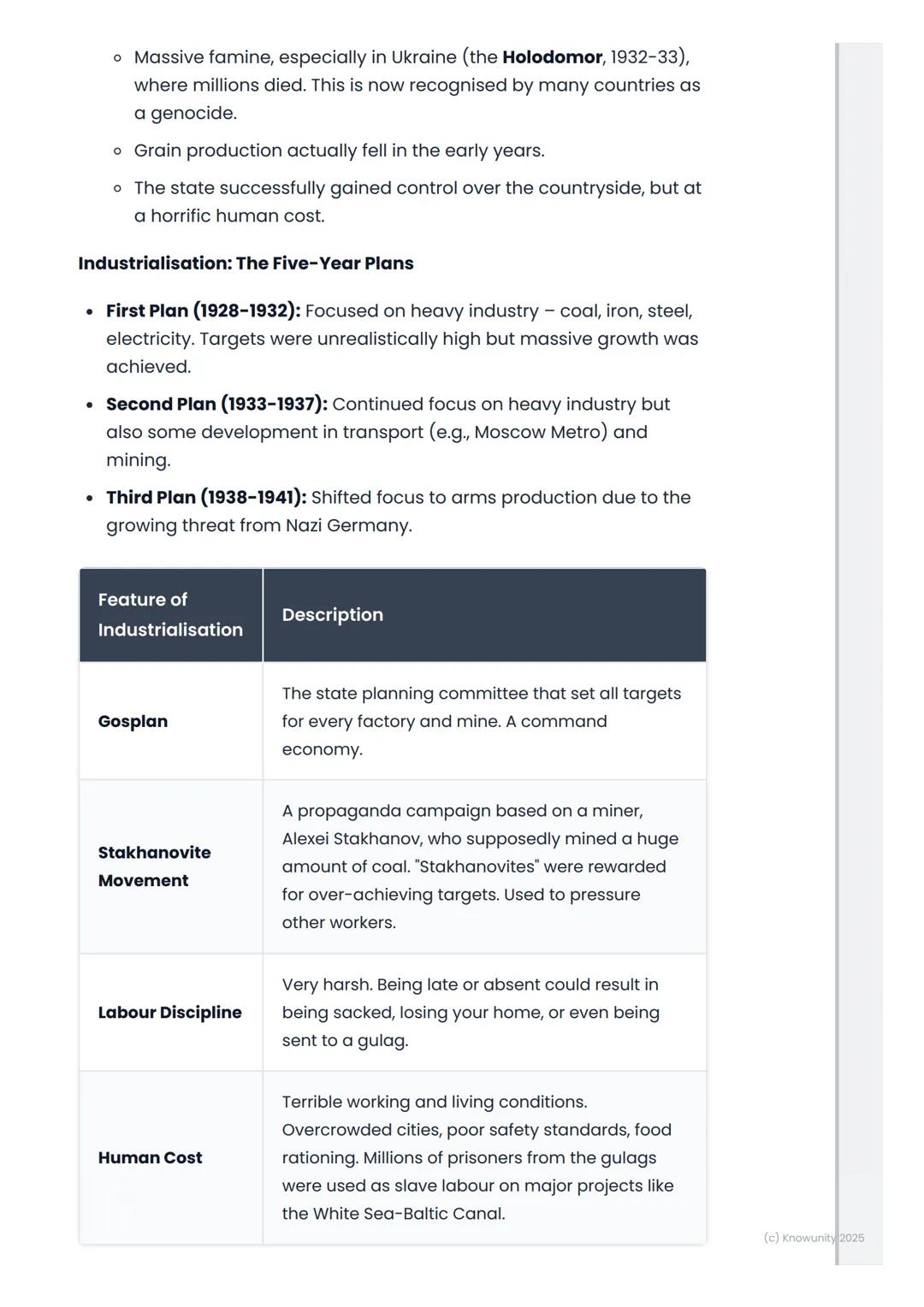 # Stalin's Russia
An overview of Stalin's Russia
After Lenin's death in 1924, a power struggle began for control of the
Soviet Union. Jose