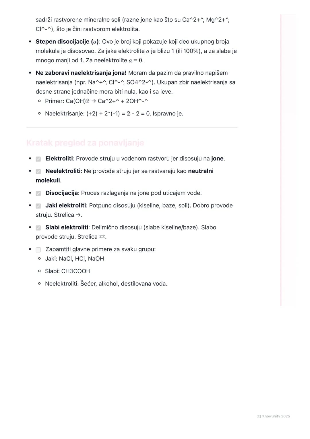 # Elektroliti i neelektroliti
Uvod u elektrolite i neelektrolite
Nisu svi rastvori isti. Neki provode električnu struju, a neki ne. Supsta