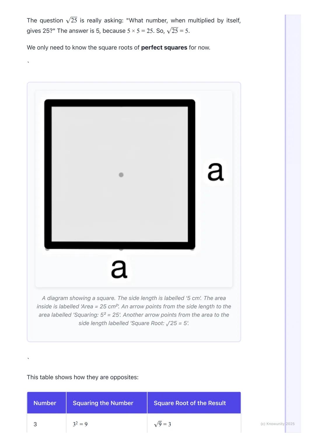 # Powers and Roots
An introduction to powers and roots
Powers are a shortcut for writing repeated multiplication. Instead of writing 4 x
4