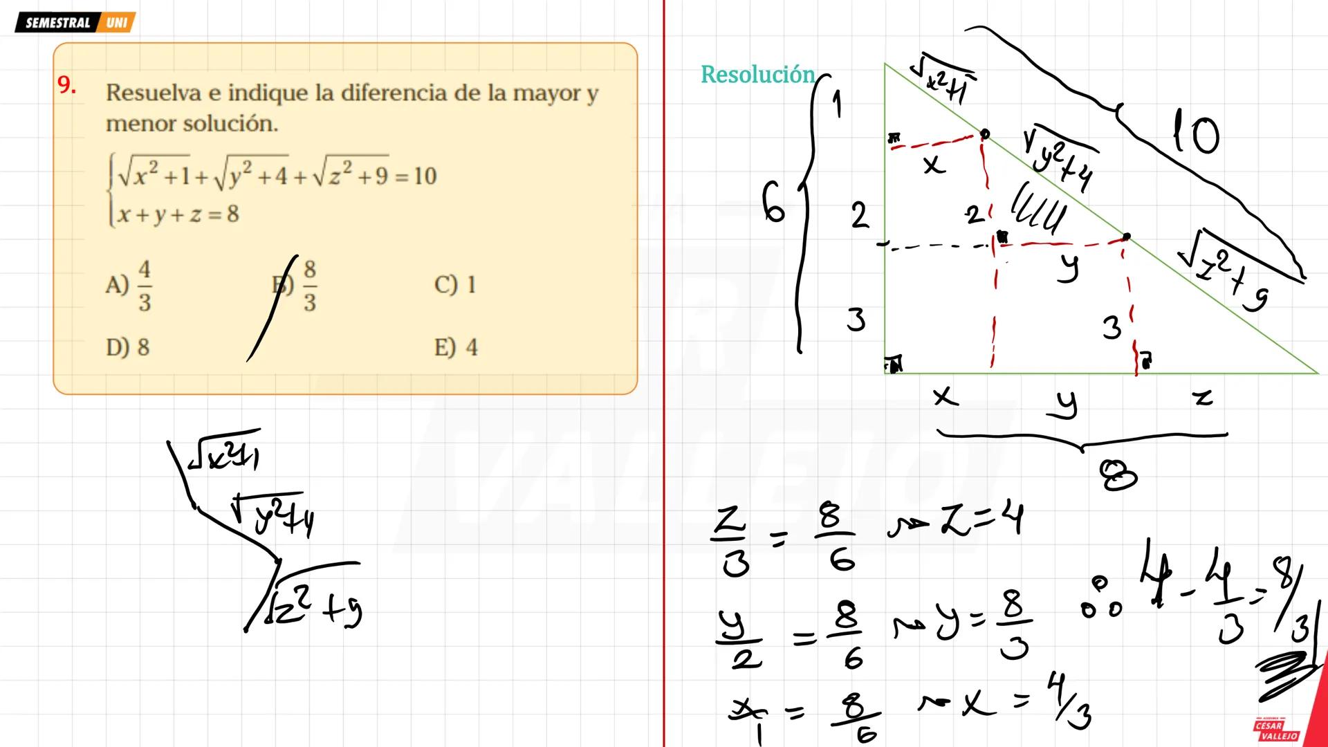 academiacesarvallejo.edu.pe
Física
TI
F
ACADEMIA
CÉSAR
VALLEJO
ACADEMIA
CÉSAR
VALLEJO
CICLO
SEMESTRAL
UNI
ACADEMIA
CÉSAR
VALLEJO academiaces