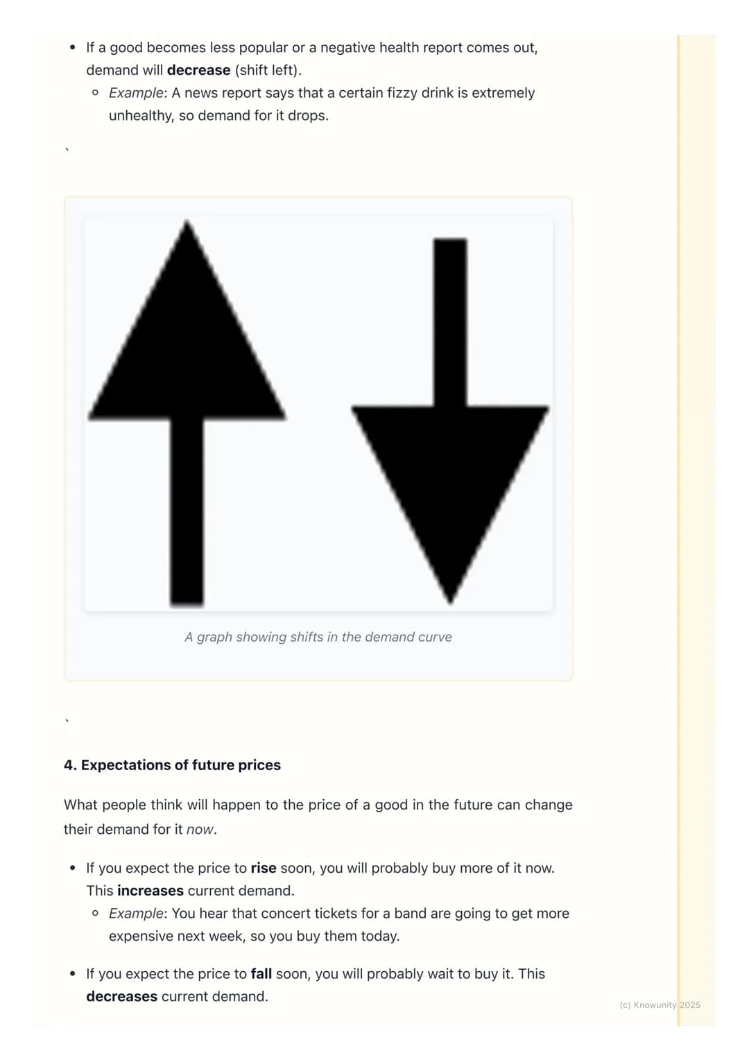 # Factors Affecting Demand
Introduction to factors affecting demand
Demand is not just about the price of a good. While the Law of Demand