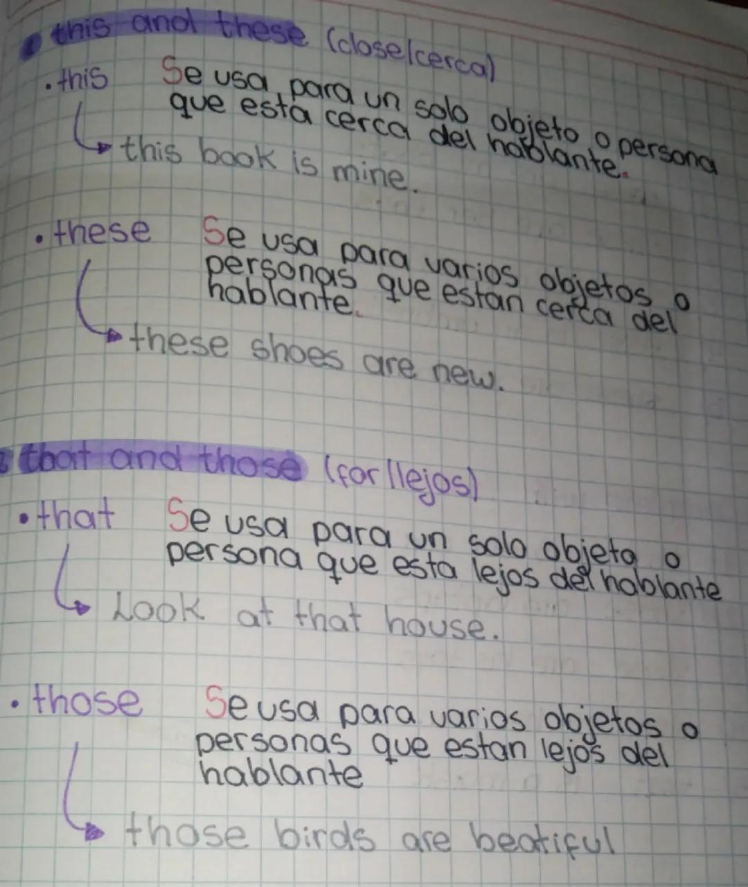 # Aojetivos
demostratives
purpose: Conocer y aprender los adjetivos
demostrativos.
Los demostrativos indican el grado de
proximidad de un