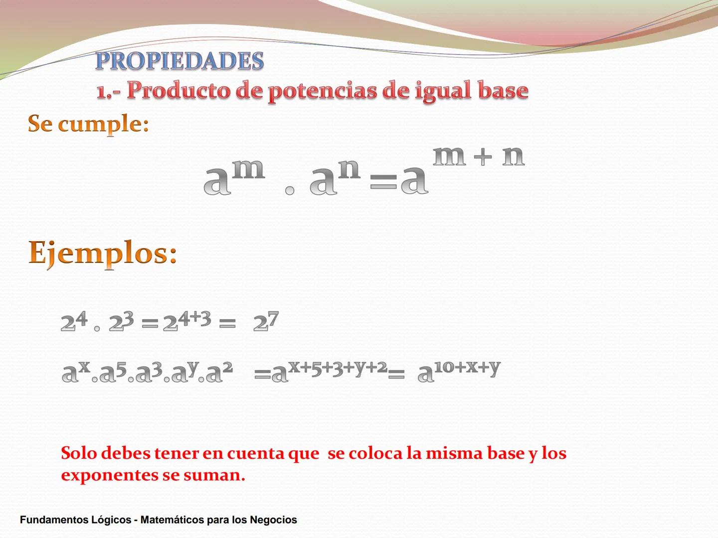 # Fundamentos Lógicos - Matemáticos
para los Negocios
Administración de negocios BLOQUE 1
02. Operaciones básicas y proporcionalidad .
S5